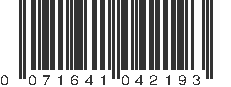 UPC 071641042193