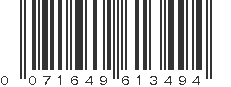 UPC 071649613494