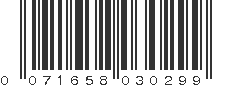 UPC 071658030299