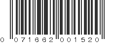 UPC 071662001520