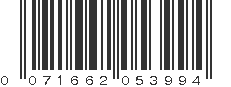 UPC 071662053994