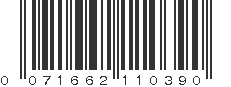 UPC 071662110390