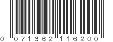 UPC 071662116200