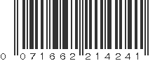 UPC 071662214241