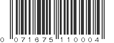 UPC 071675110004