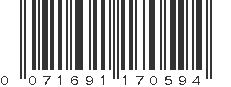 UPC 071691170594