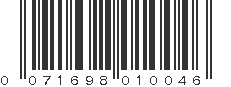 UPC 071698010046