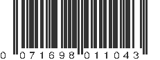 UPC 071698011043