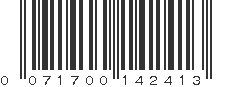 UPC 071700142413