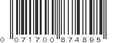 UPC 071700874895