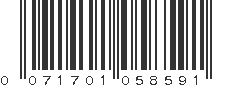 UPC 071701058591