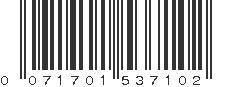 UPC 071701537102