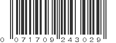 UPC 071709243029