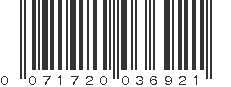 UPC 071720036921