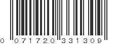 UPC 071720331309