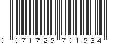 UPC 071725701534