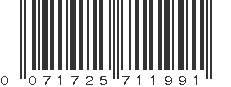 UPC 071725711991