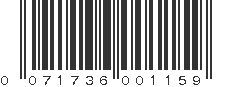 UPC 071736001159