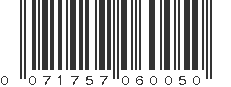 UPC 071757060050