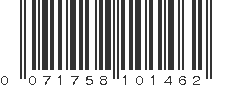 UPC 071758101462