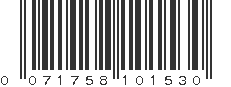 UPC 071758101530