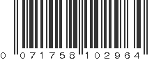 UPC 071758102964