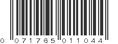 UPC 071765011044