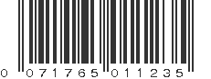 UPC 071765011235