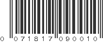 UPC 071817090010