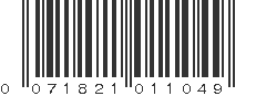 UPC 071821011049