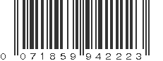 UPC 071859942223