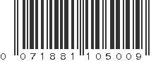 UPC 071881105009