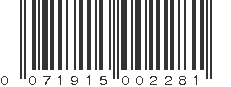 UPC 071915002281