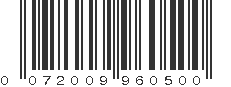 UPC 072009960500