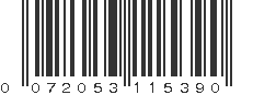 UPC 072053115390
