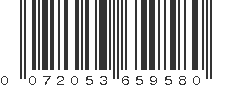 UPC 072053659580