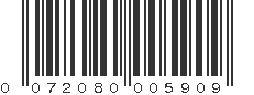 UPC 072080005909