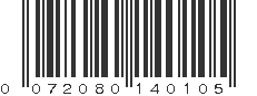 UPC 072080140105