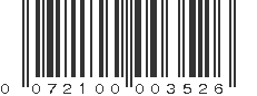 UPC 072100003526