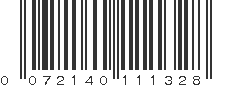 UPC 072140111328