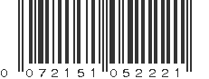 UPC 072151052221