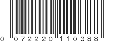 UPC 072220110388