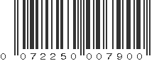UPC 072250007900