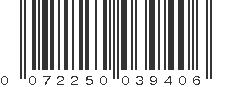 UPC 072250039406