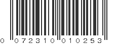 UPC 072310010253