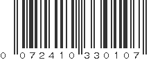 UPC 072410330107