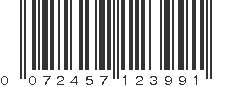 UPC 072457123991