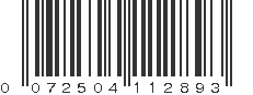 UPC 072504112893