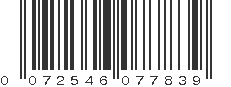 UPC 072546077839