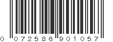 UPC 072586901057
